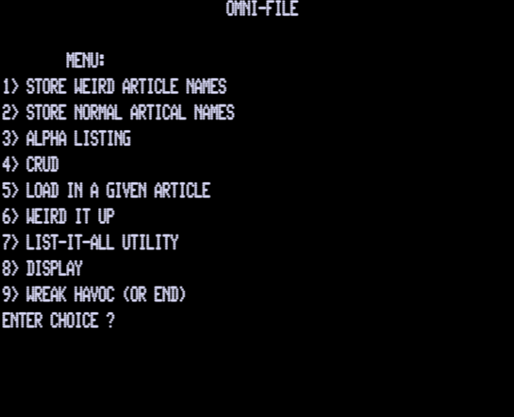 Screen shot